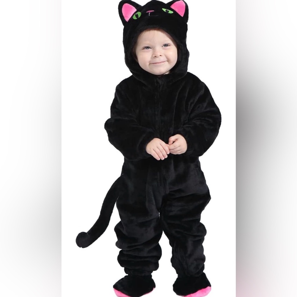 Black Cat Baby Onesie